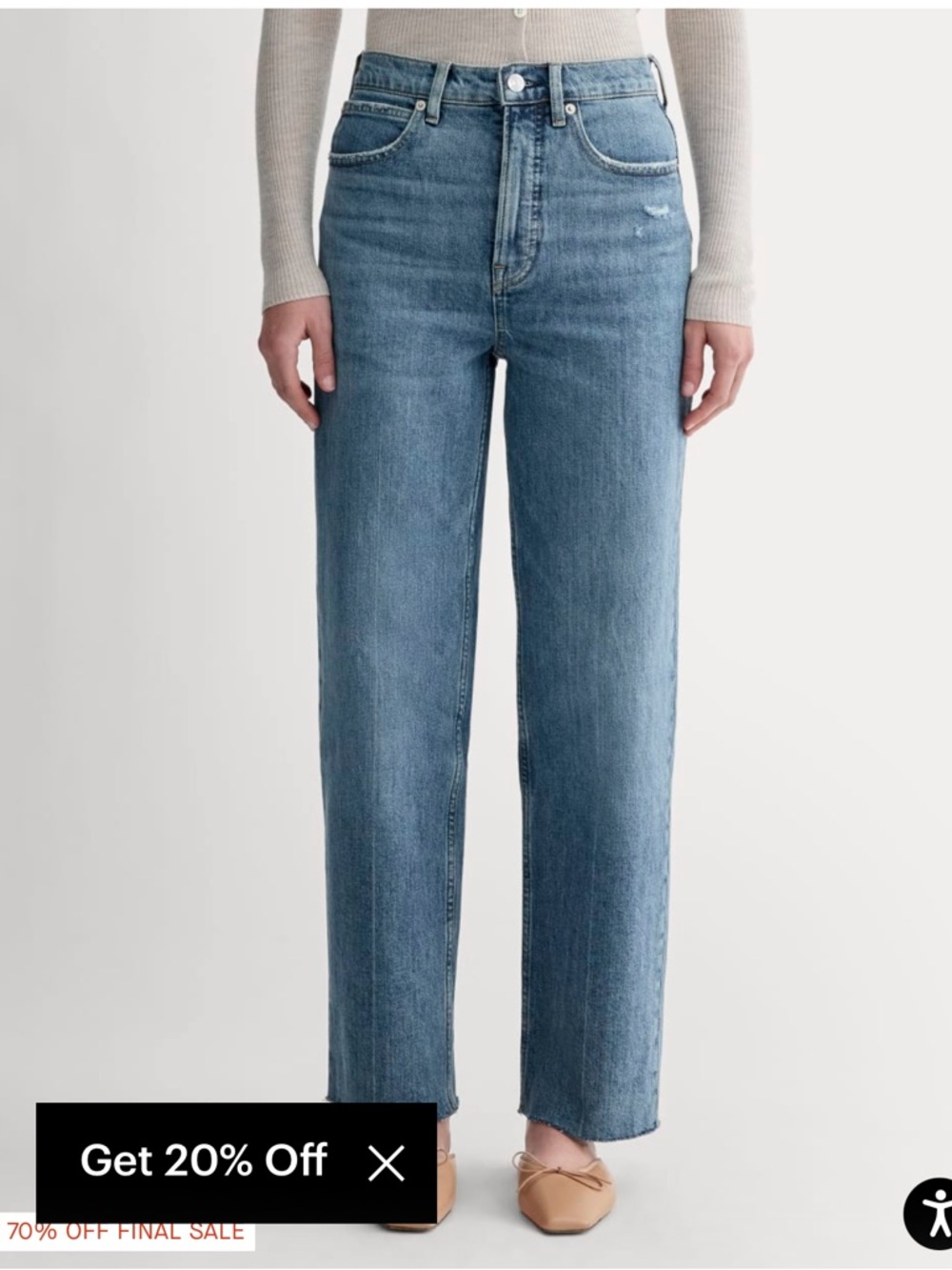 Everlane The Way High Jeans 27 inch Inseam